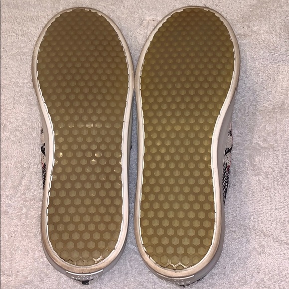 CELINE  Authentic Print Pattern Black Red Sneakers - Picture 15 of 15